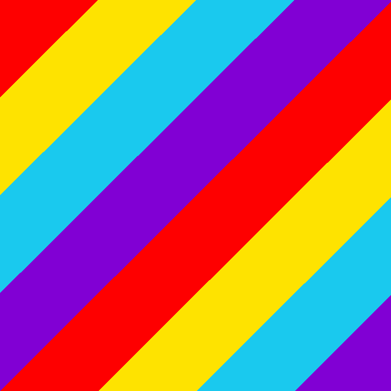 Rainbow Diagonal