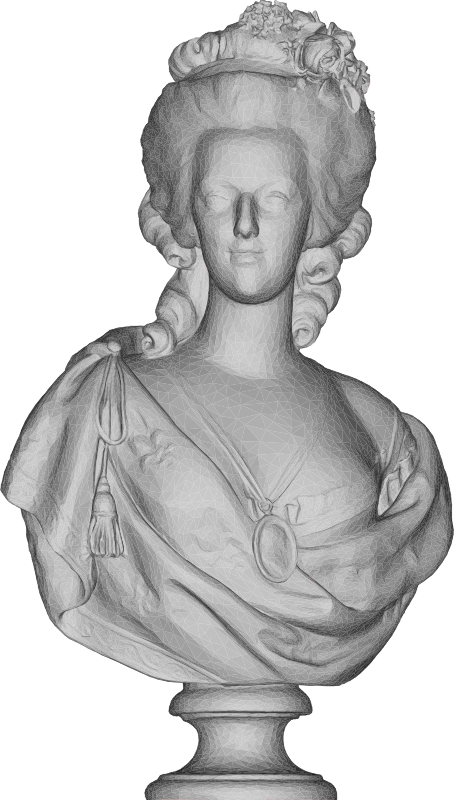 Marie Antoinette Bust 3D