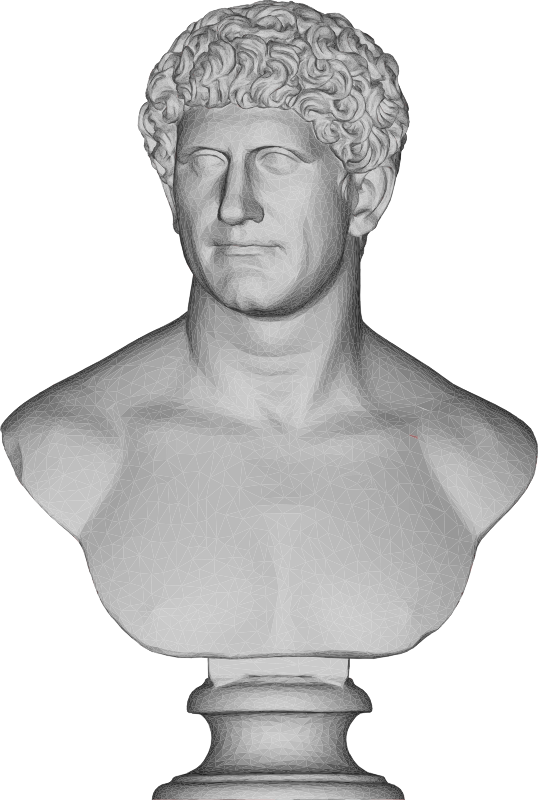 Marcus Antonius Bust 3D