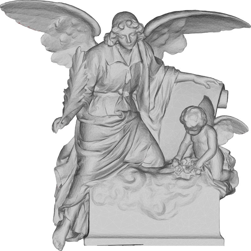 Angel And Cherub 3D