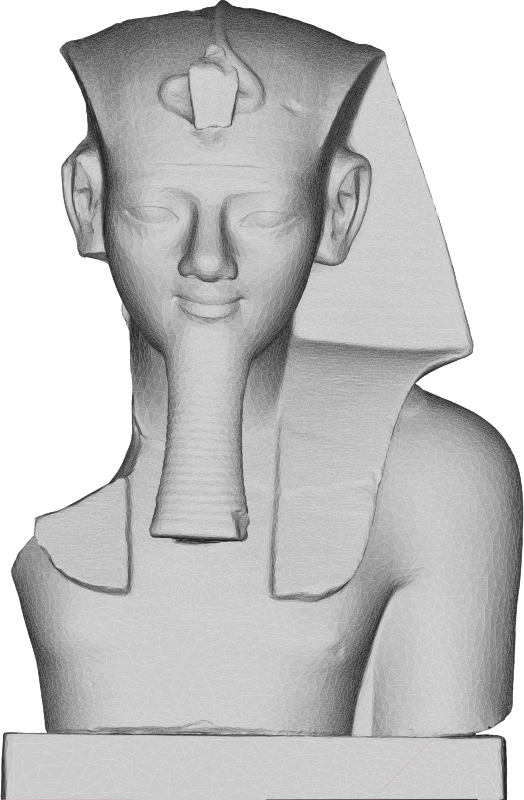 Amenhotep III Bust 3D