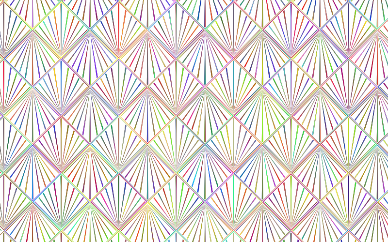 Shell Rays Pattern Polyprismatic