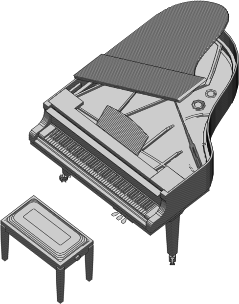 Animated Piano