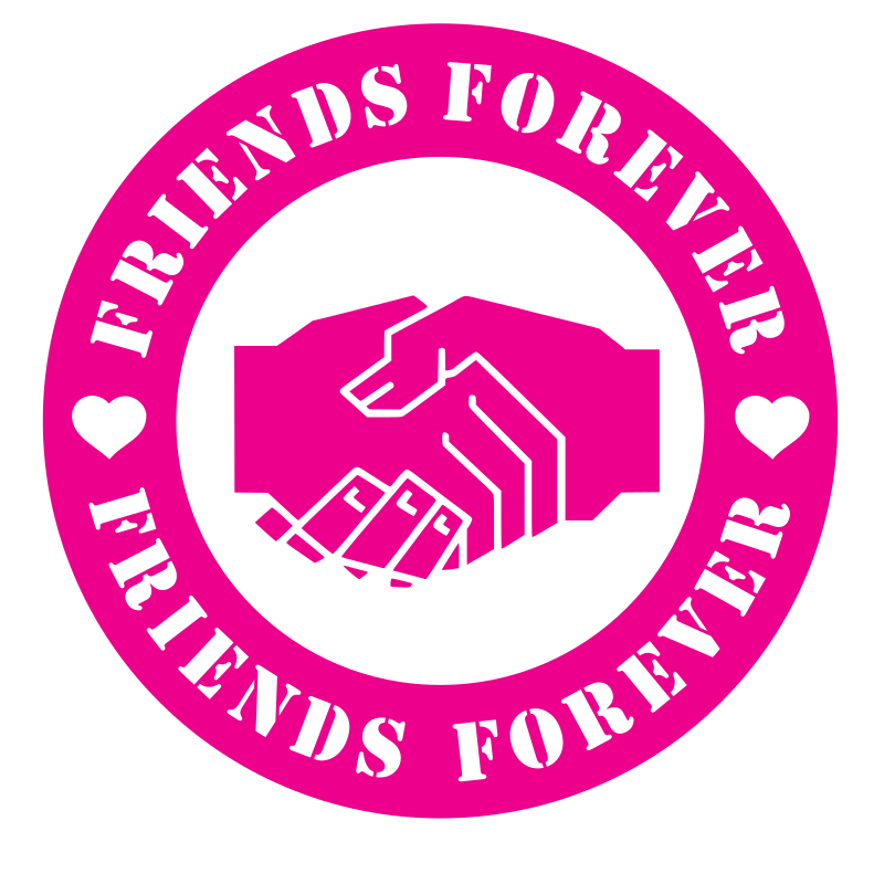 Autocollants Stickers Friends - FriendsForEver