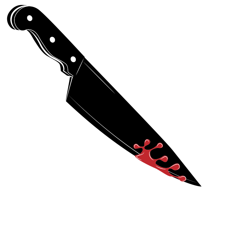 Bloody knife - Openclipart