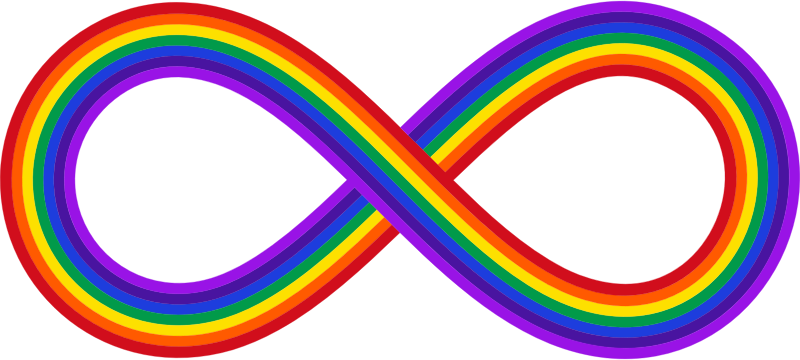 Infinity Sign Rainbow