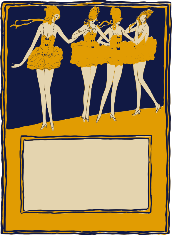 Go-go Girls Yellow Frame