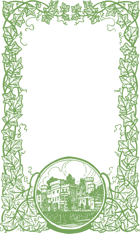 Green Castle Vines Frame