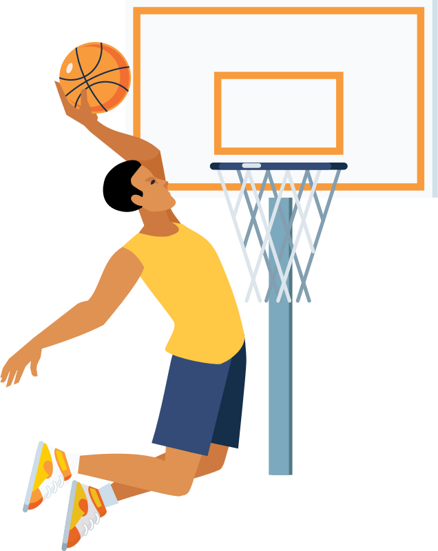 tentang basketball clipart