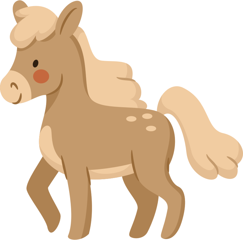 Brown Pony