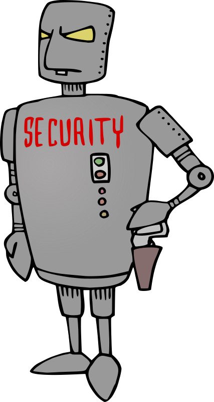 Security Robot - Colour Remix