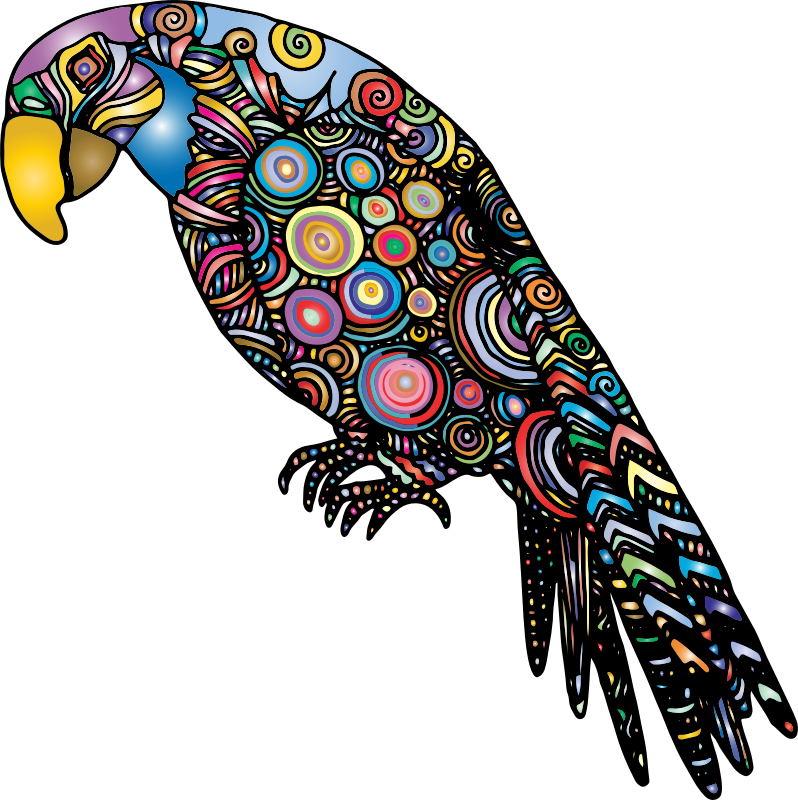 Detailed Parrot Prismatic