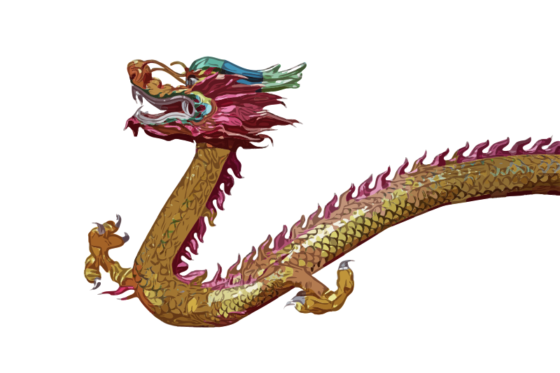 Asian Dragon - Openclipart