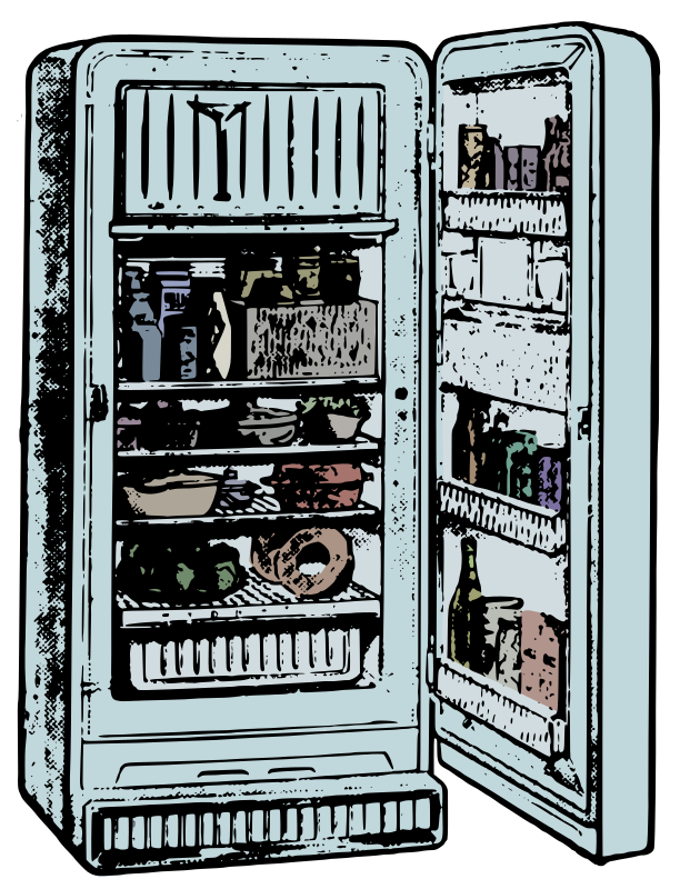 Open Fridge - Colour Remix