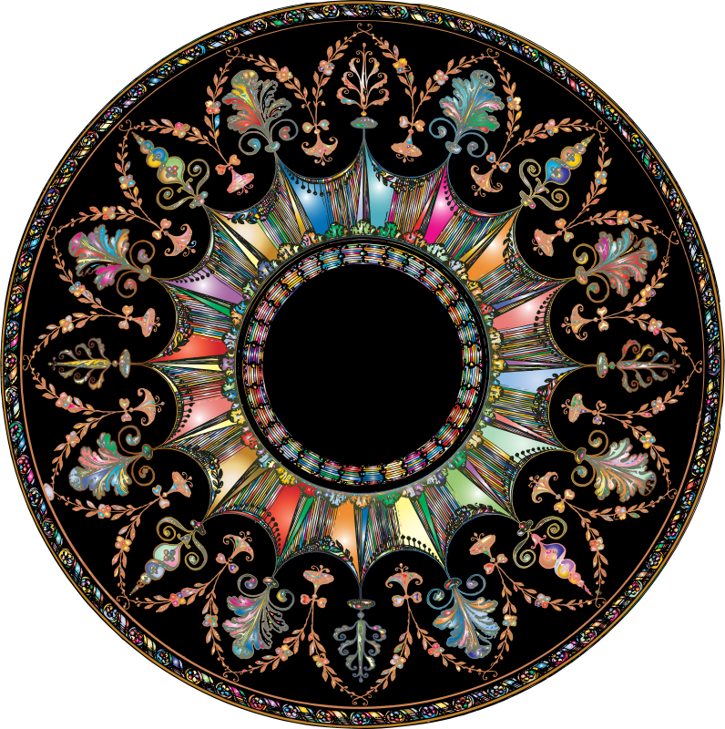 Vintage Mandala Design 2 Prismatic