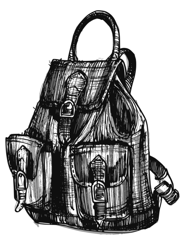 School backpack - Openclipart