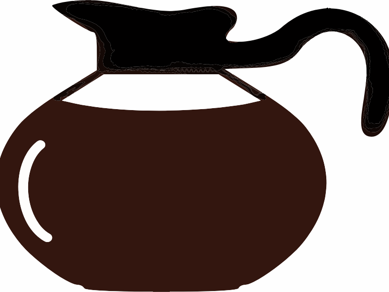 Coffee Colored Pot