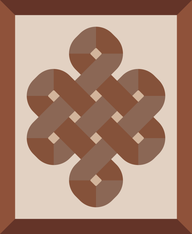 wooden knot layout