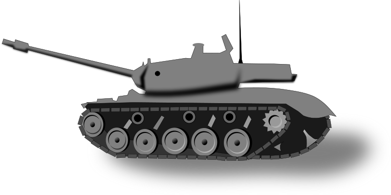 Tank Silhouette By Septianbkp - Openclipart