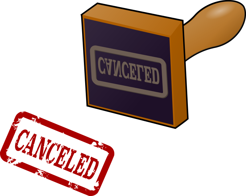 Canceled Stamp