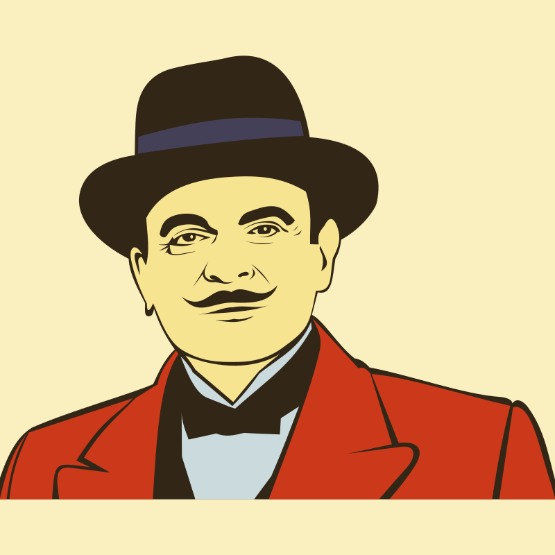 Hercule Poirot by Rones