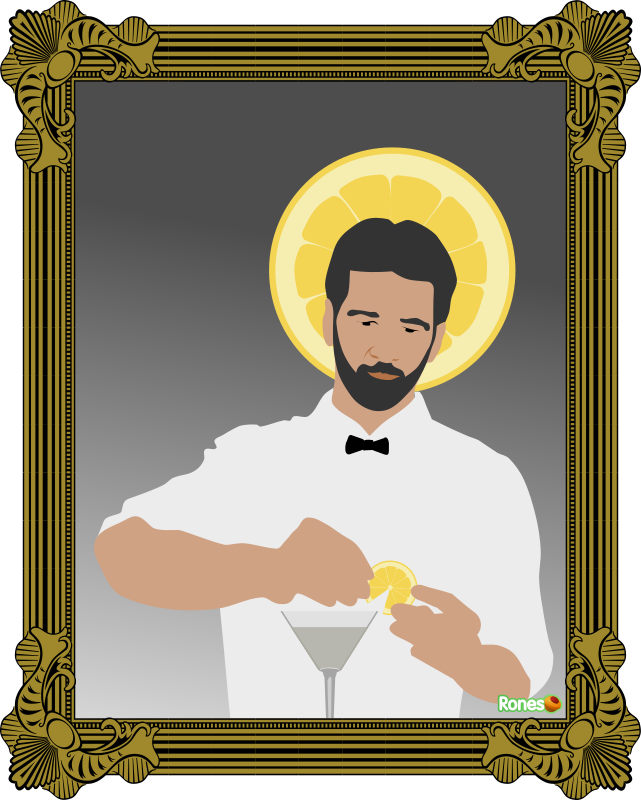 Saint Bartender by Rones