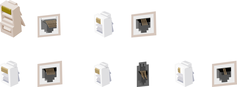 Modular connectors by Rones