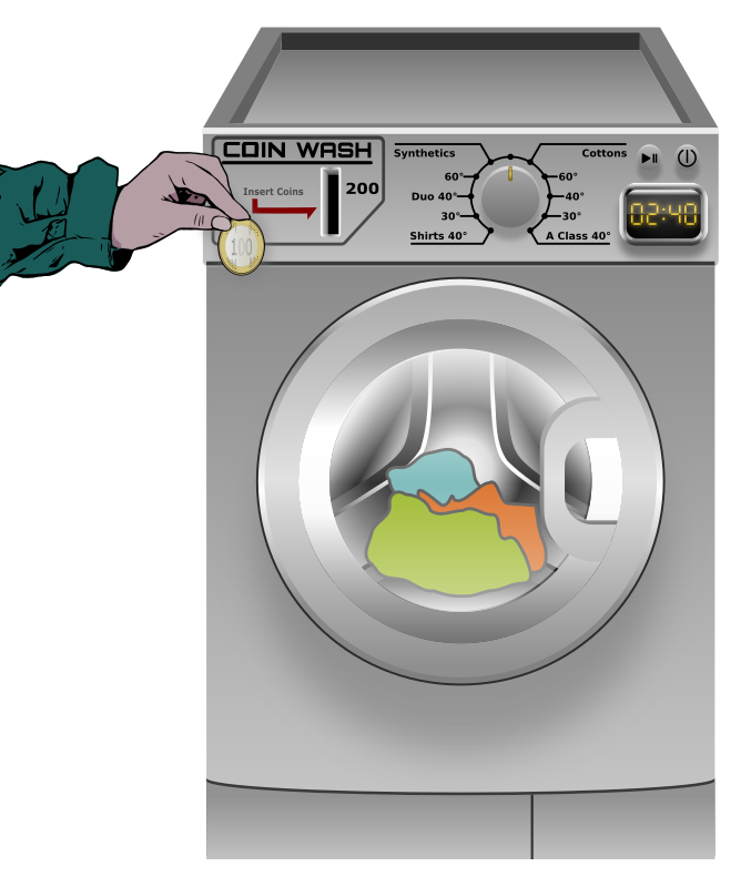 Coin Washing Machine