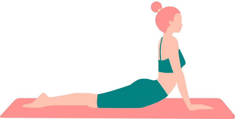 Lady Doing Yoga 1