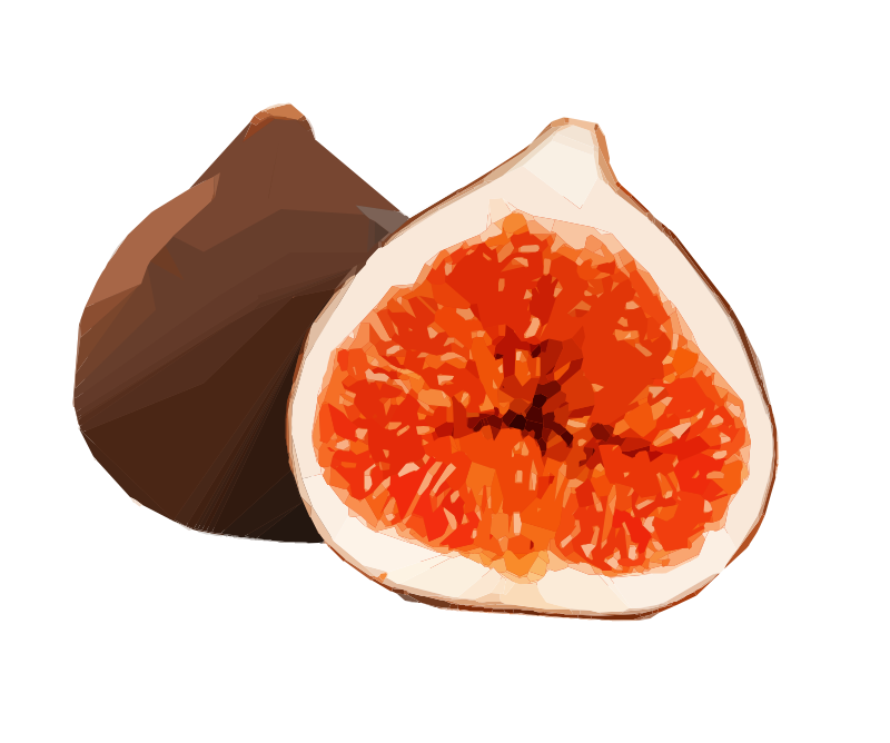 Sliced Open Fig