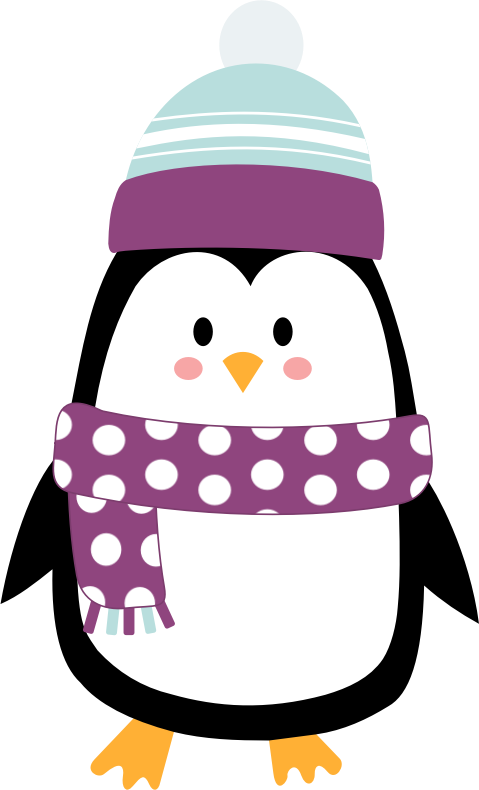 Penguin With Scarf