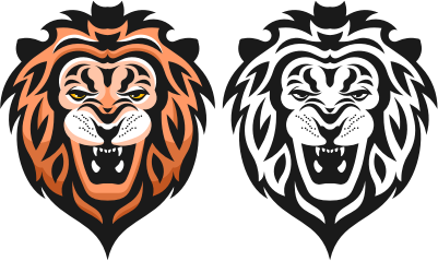 lion vector png