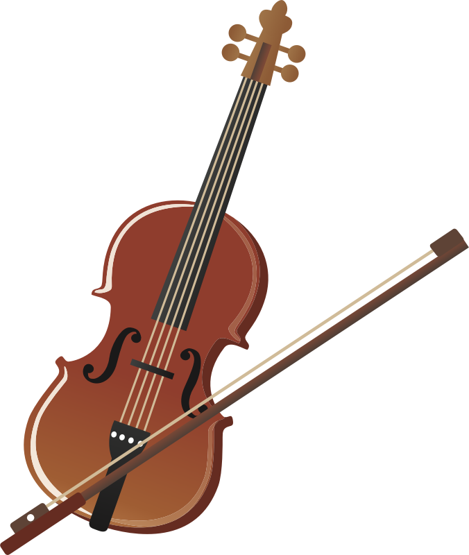 Violin and bow (#5)