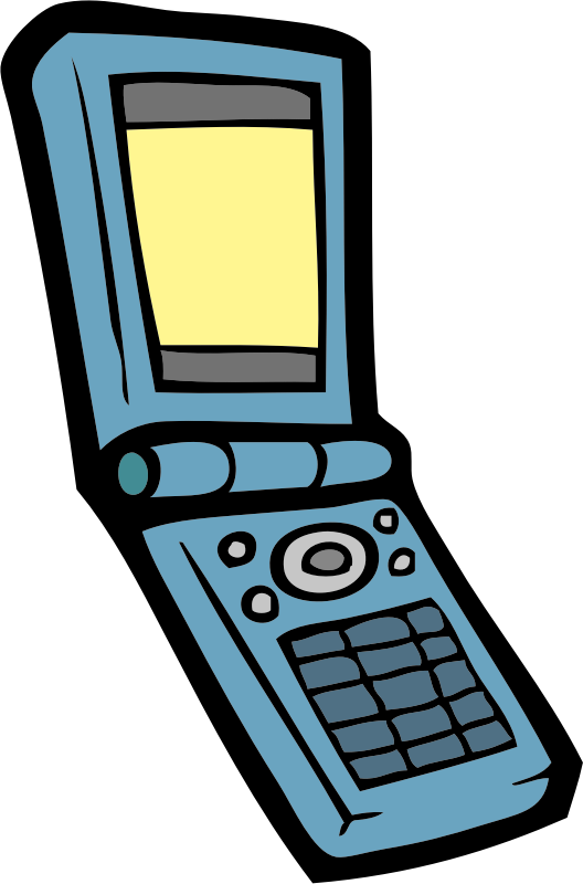 Flip phone - Openclipart