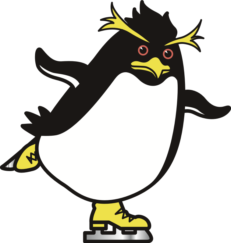 Skating Penguin