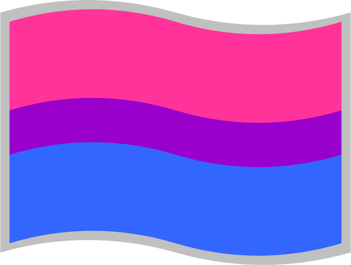 Bisexual pride flag