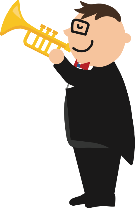 Trumpet player