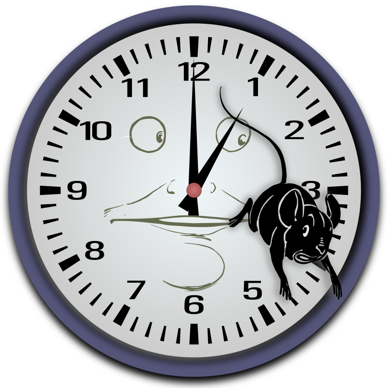 Hickory Dickory Dock Openclipart