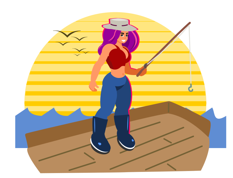 Fisherwoman