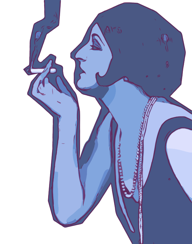 Lady Smoking