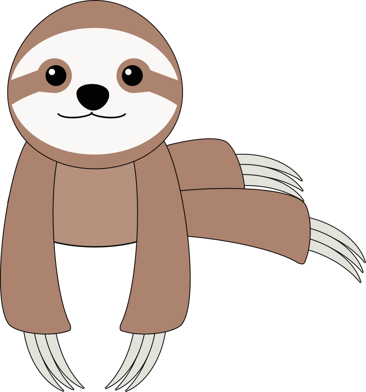 transparent sloth tumblr