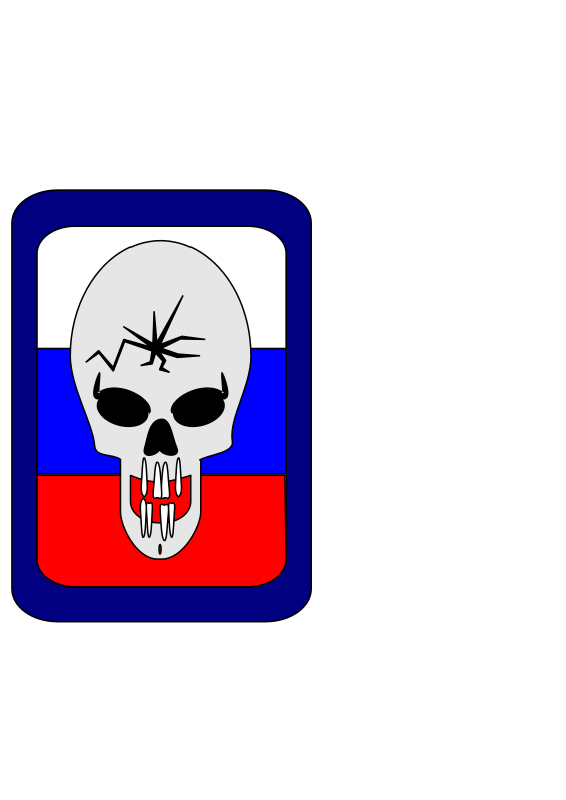 russia flag - Openclipart