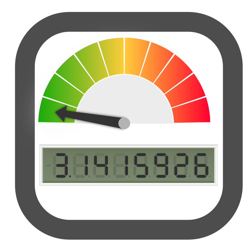 solar power meter icon