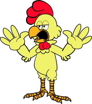 cartoon chicken