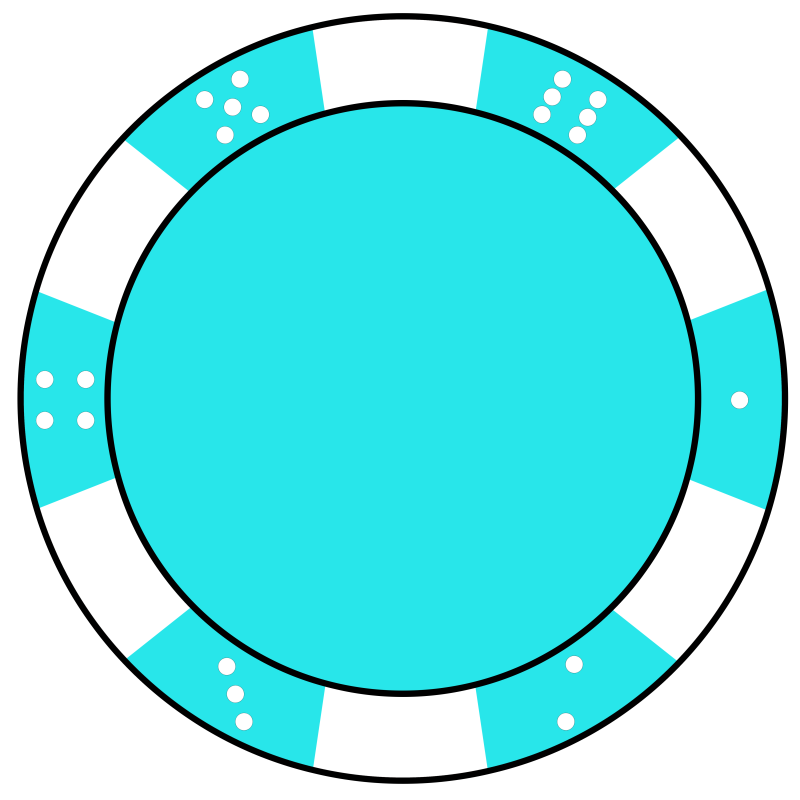 poker chip 7