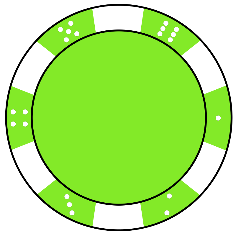 poker chip 10