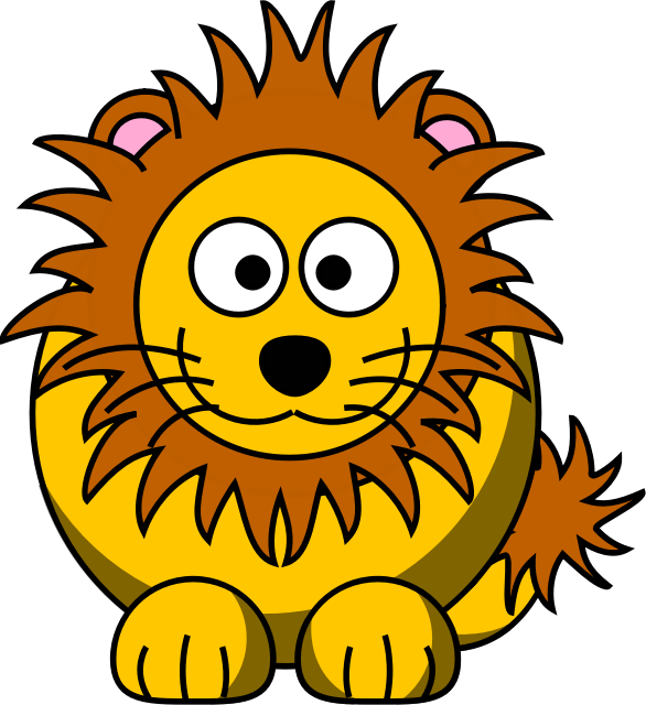 Lion Cartoon - Openclipart