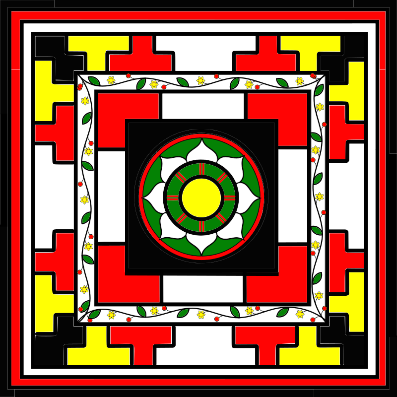 Sarvatobhadra Mandala (All Auspicious Mandala)