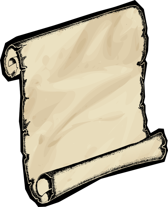 vertical scroll clipart