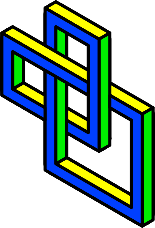 Impossible trefoil knot